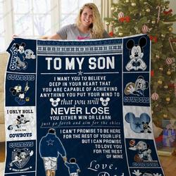 Bl Dc Tms Quilt Blanket and Home Decor