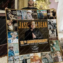 Bl Jason Aldean Quilt Blanket and Home Decor
