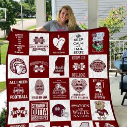 Bl - Msb Quilt Blanket 02 and Home Decor