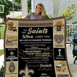 Bl Nostms Quilt Blanket and Home Decor