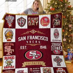 Bl - Sf49 Ver17 Christmas Quilt Blanket and Home Decor