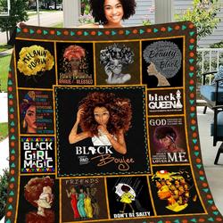 Black And Boujee Melanin Women Quilt Abg5305 Fuct1908 and Home Decor