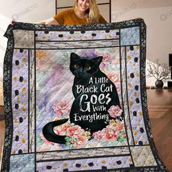 Black Cat AM2209253CL Quilt Blanket and Home Decor