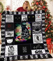 Black Cat Jfj Quilt Nx and Home Decor