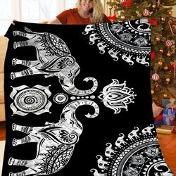 Black Elephant Jfj Quilt Ja and Home Decor