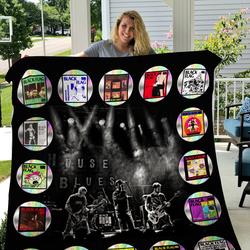 Black Flag Quilt Blanket 0287 and Home Decor