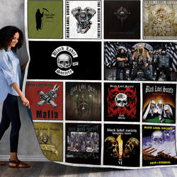 Black Label Society Albums Quilt Blanket Ver14 and Home Decor