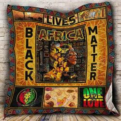 Black Lives Matter Quilt Blanket Ps523  Quilt and Home Decor