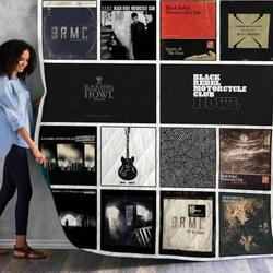 Black Rebel Motorcycle Club Albums Quilt Blanket 01 and Home Decor