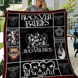 Black Veil Brides Blanket Th2906 Quilt and Home Decor
