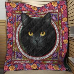 Blackcat Frame KJ9 NNQ131098 3D Customized Quilt and Home Decor