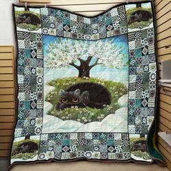 Blackcat Spring GF12 3D Customized Quilt and Home Decor