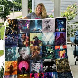 Blade Runner Quilt Blanket 0464 and Home Decor