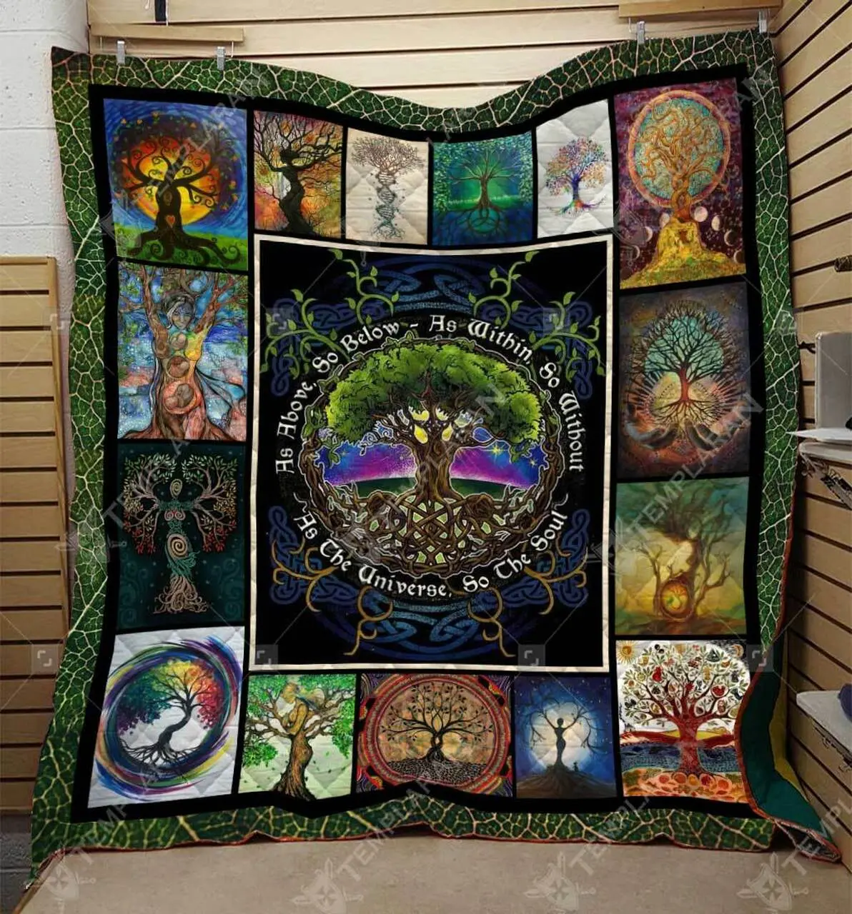 Blanket 3D 00064 Quilt and Home Decor
