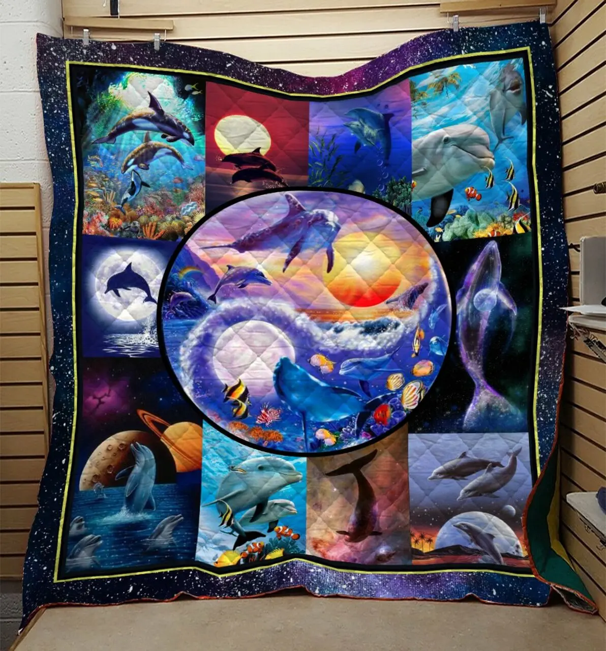Blanket 3D Printing Ntp-Qhg0009 Quilt and Home Decor