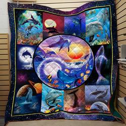Blanket 3D Printing Ntp-Qhg0009  Quilt and Home Decor