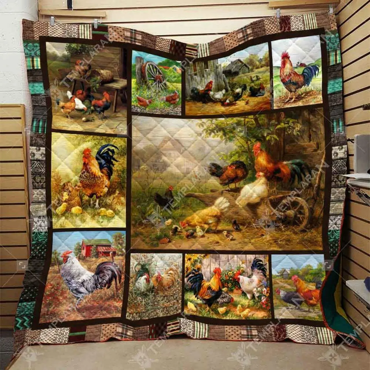 Blanket 3D Printing Ntp-Qhn0010 Quilt and Home Decor