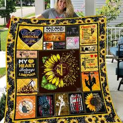 Blanket 3D Printing Pm-Qct143  Quilt and Home Decor