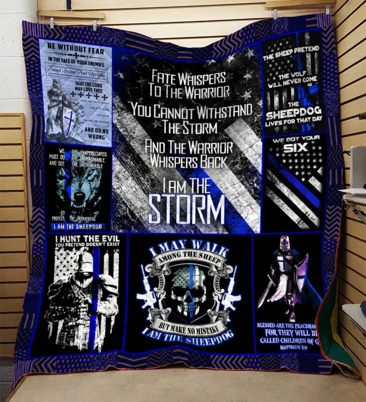 Blanket 3D Printing Pm-Qvk00011 Quilt and Home Decor