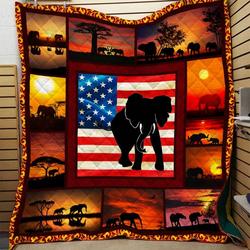 Blanket 3D Printing Pm-Qvk00012  Quilt and Home Decor
