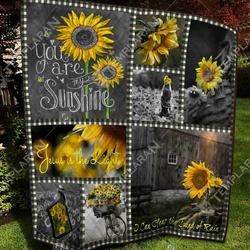 Blanket 3D Printing Sunshine Nvh-Qvk004  Quilt and Home Decor