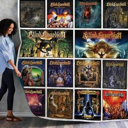 Blind Guardian Albums Quilt Blanket 01 and Home Decor