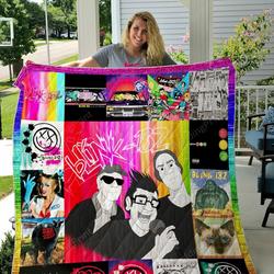 Blink 182 Style 2 Plus Size Quilt Blanket and Home Decor