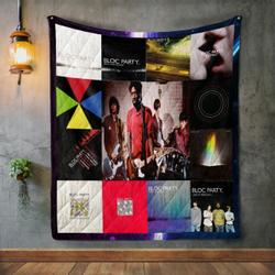 Bloc Party Album Covers Quilt Blanket and Home Decor