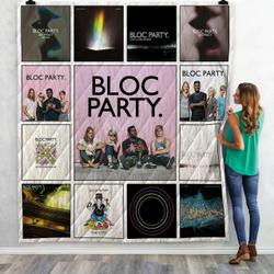 Bloc Party Albums Quilt Blanket 02 and Home Decor