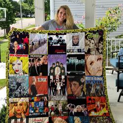 Blondie Albums Cover Poster Quilt 4 and Home Decor