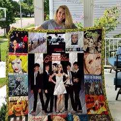 Blondie Albums Cover Poster Quilt and Home Decor