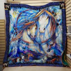 Blue Horse Quilt and Home Decor