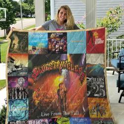 Blues Traveler Albums Quilt Blanket For Fans Ver 17 and Home Decor