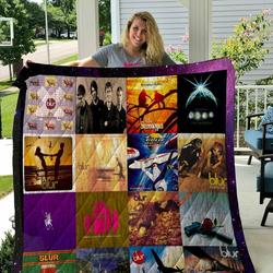 Blur Singles Quilt Blanket and Home Decor