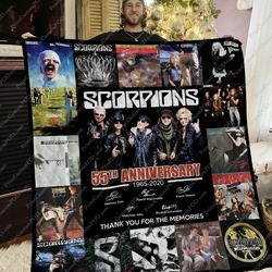 Bm - Scorpions Quilt Blanket and Home Decor