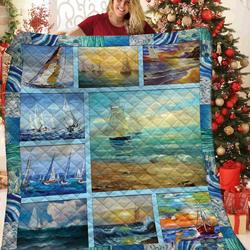 Boat Jfj Quilt Ol and Home Decor