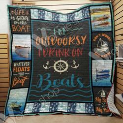 Boating Ee1056 Quilt Inkp0108 and Home Decor