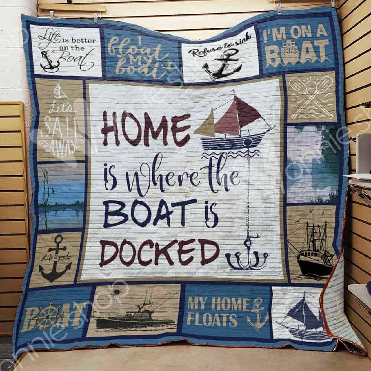 Boating Ee10796 Quilt Inkp0108 and Home Decor