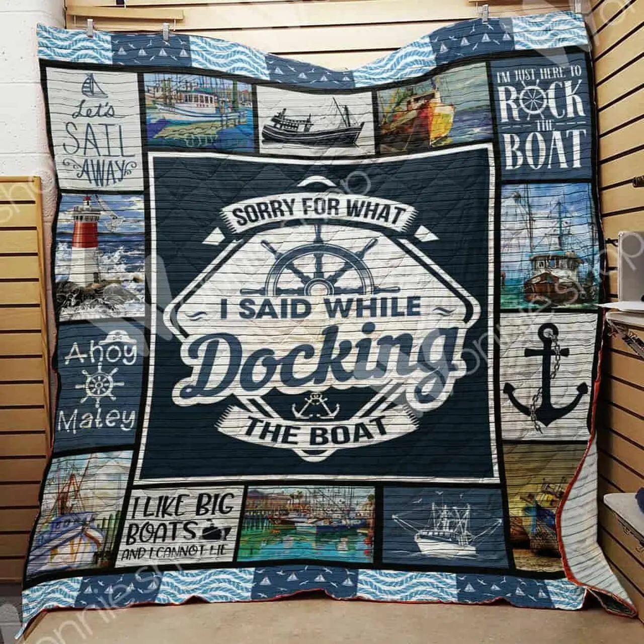 Boating Quilt Blanket Dhc0302793Td and Home Decor