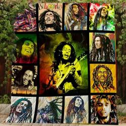 Bob Marley Quilt R179 and Home Decor