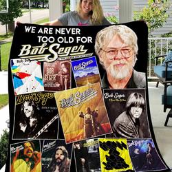 Bob Seger New Quilt Blanket and Home Decor