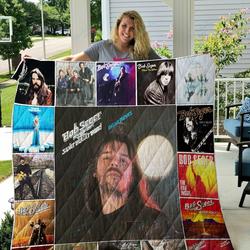 Bob Seger Quilt Blanket 0966 and Home Decor