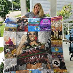 Bob Sinclar Albums Quilt Blanket For Fans Ver 17 and Home Decor