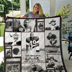 Bobby Mitchell Quilt Blanket and Home Decor