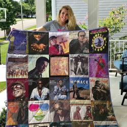 Bobby Womack Albums Quilt Blanket For Fans Ver 25 and Home Decor