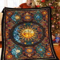 Bohemian Celestial Jfj Quilt Ti and Home Decor