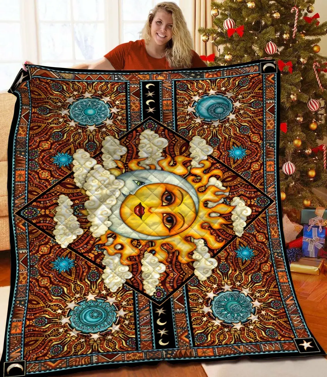 Bohemian Jfj Quilt Ce and Home Decor