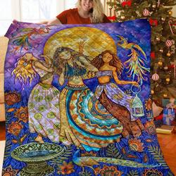 Bohemian Jfj Quilt Vt and Home Decor