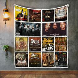 Bone Thugs-N-Harmony Album Covers Quilt Blanket and Home Decor