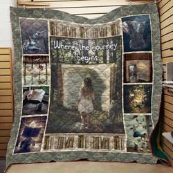 Book Cla1610286Q Quilt Blanket and Home Decor